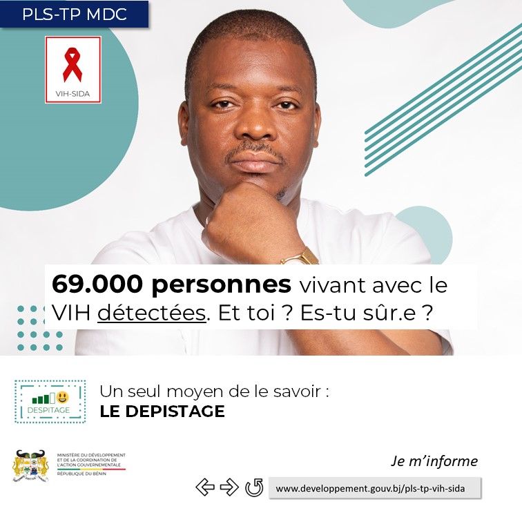 69000 personnes VIH-SIDA Bénin
                            